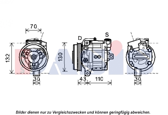 Compressor, air conditioning (851980N)