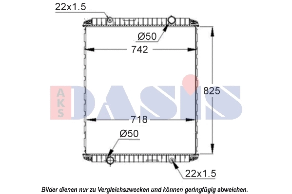 Radiator, engine cooling (390160S)