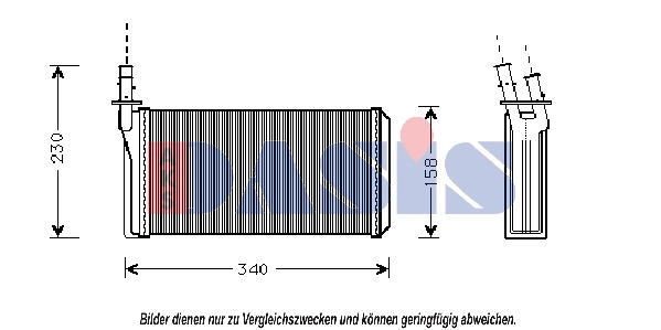 Heat Exchanger, interior heating (309020N)
