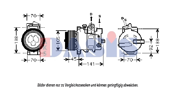 Compressor, air conditioning (851850N)
