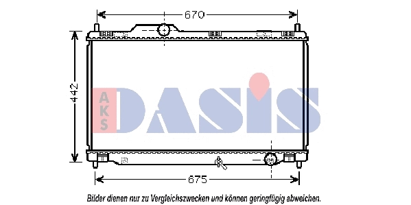 Radiator, engine cooling (210203N)