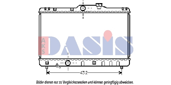 Radiator, engine cooling (210230N)