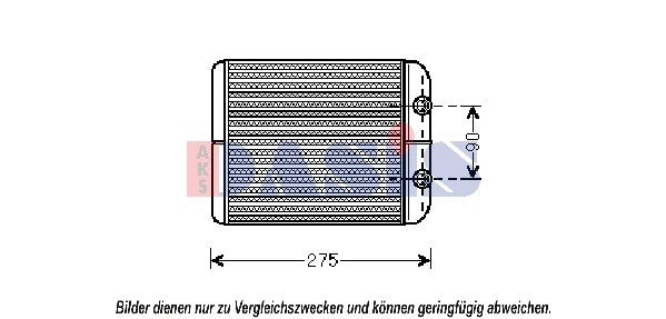 Heat Exchanger, interior heating (049001N)
