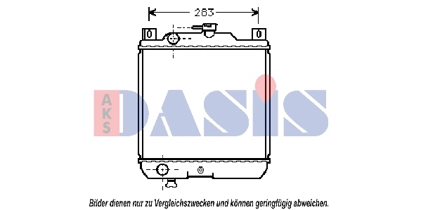 Radiator, engine cooling (320050N)