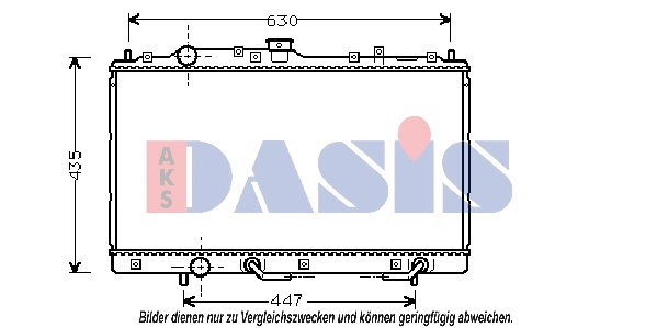 Radiator, engine cooling (140034N)