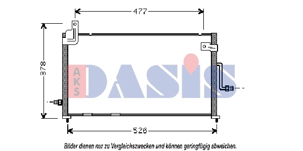Condenser, air conditioning (512014N)