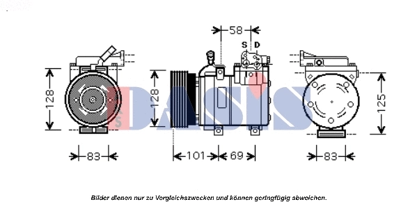 Compressor, air conditioning (851671N)