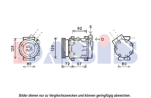 Compressor, air conditioning (852605N)