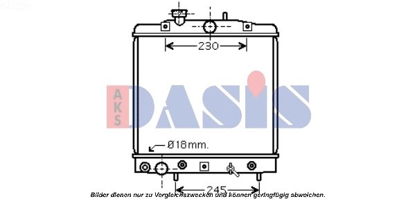 Radiator, engine cooling (100051N)