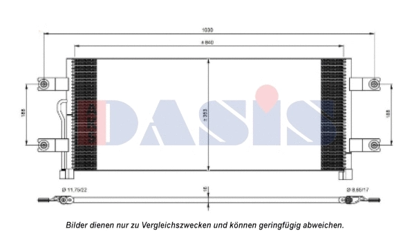 Condenser, air conditioning (132013N)