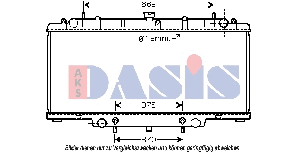 Radiator, engine cooling (070132N)