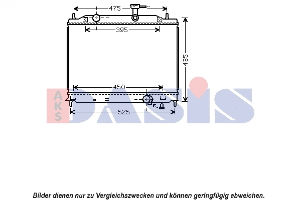 Radiator, engine cooling (560036N)