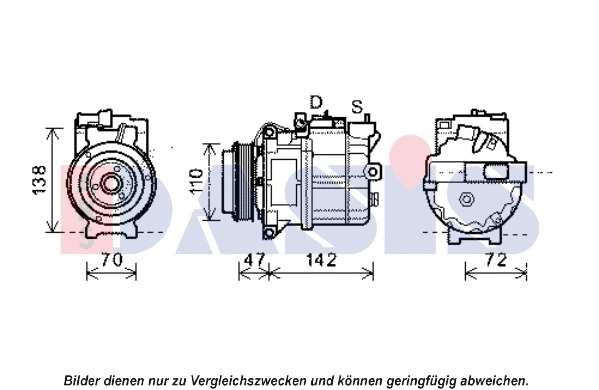 Compressor, air conditioning (851904N)