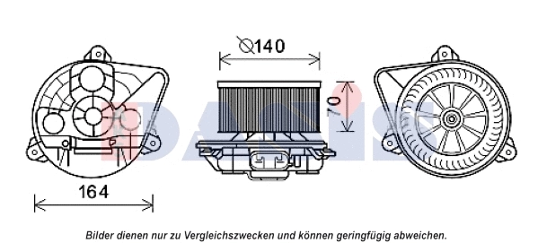 Interior Blower (158089N)