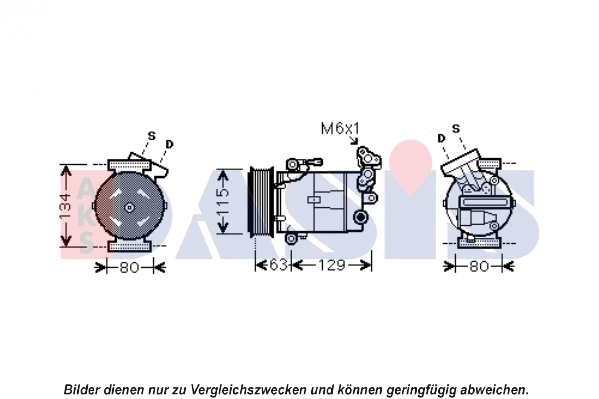 Compressor, air conditioning (851920N)