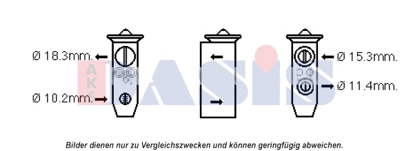 Expansion Valve, air conditioning (840264N)