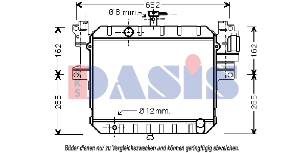 Radiator, engine cooling (360450N)