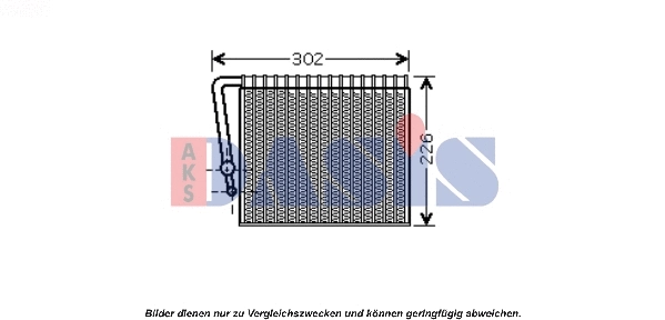 Evaporator, air conditioning (820279N)