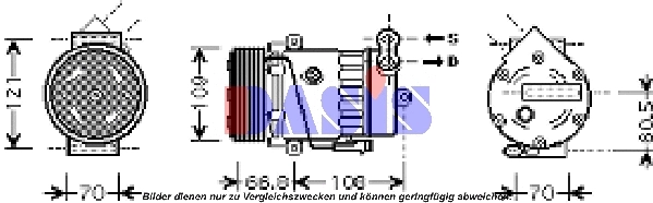 Compressor, air conditioning (851409N)
