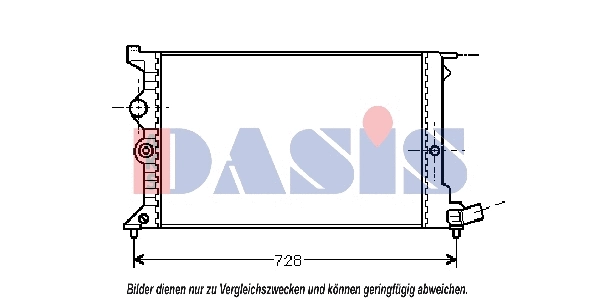 Radiator, engine cooling (060330N)