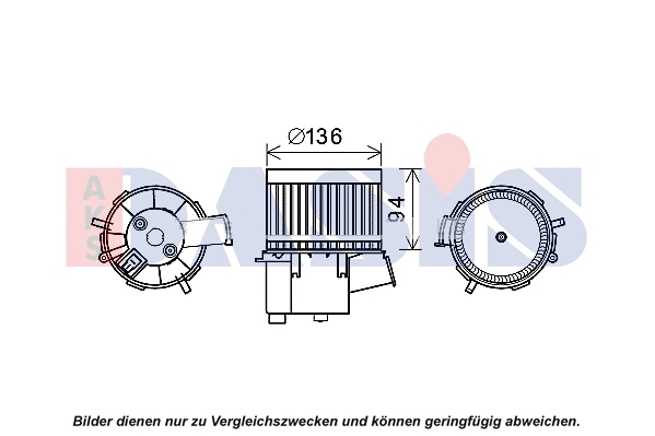 Interior Blower (088129N)