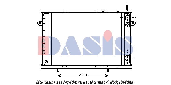Radiator, engine cooling (390270N)