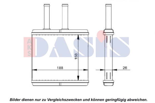Heat Exchanger, interior heating (529002N)