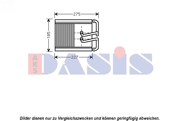 Heat Exchanger, interior heating (569015N)