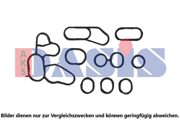 Gasket Set, oil cooler (930005N)