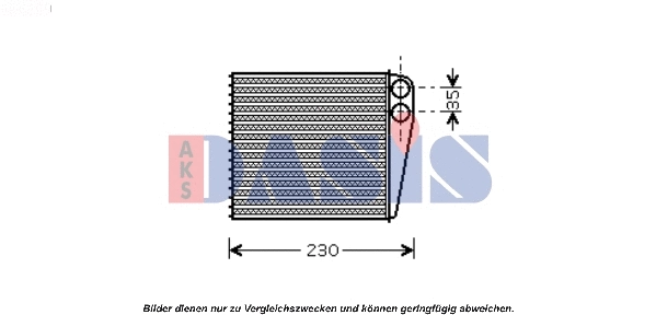 Heat Exchanger, interior heating (049007N)
