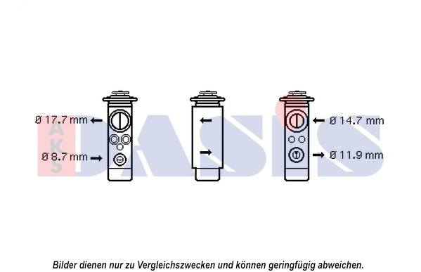 Expansion Valve, air conditioning (840215N)