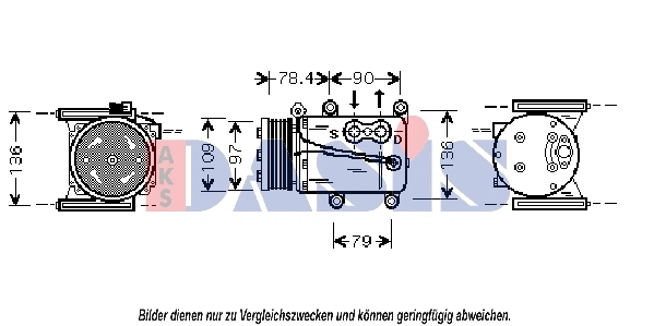 Compressor, air conditioning (850566N)