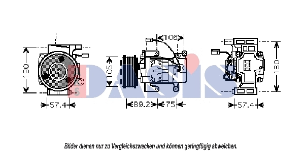 Compressor, air conditioning (850386N)