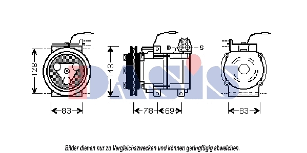 Compressor, air conditioning (851393N)