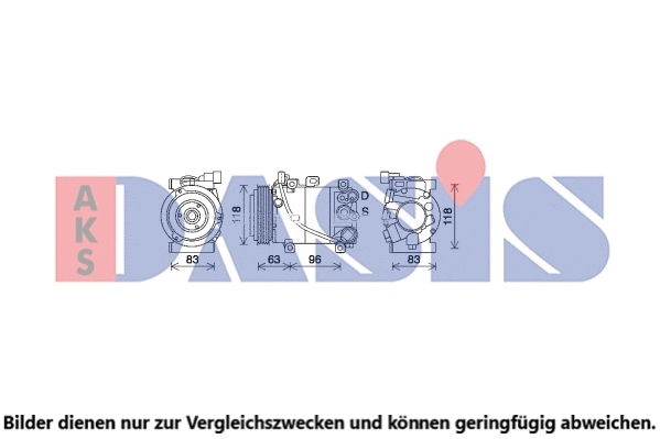 Compressor, air conditioning (853037N)