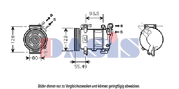 Compressor, air conditioning (851813N)