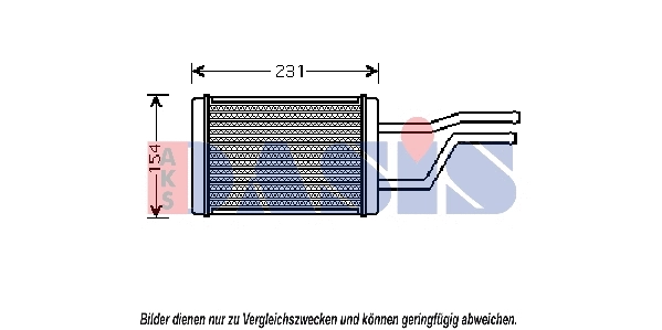 Heat Exchanger, interior heating (216000N)