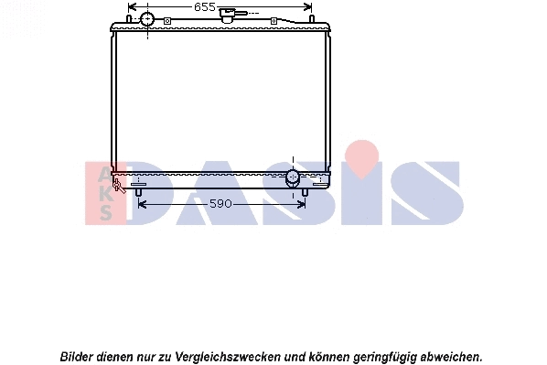Radiator, engine cooling (140077N)