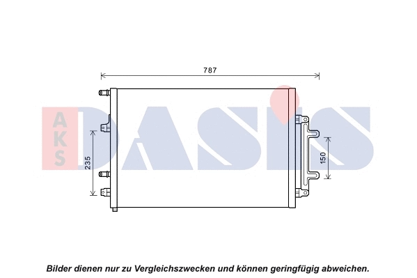 Radiator, engine cooling (482028N)