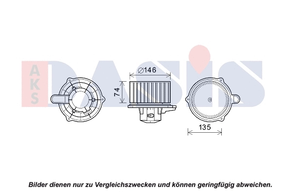 Interior Blower (518109N)