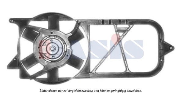 Fan, engine cooling (158088N)