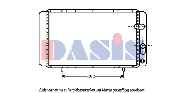 Radiator, engine cooling (180041N)