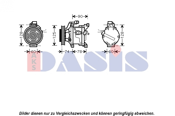 Compressor, air conditioning (850744N)