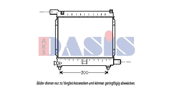 Radiator, engine cooling (120390N)