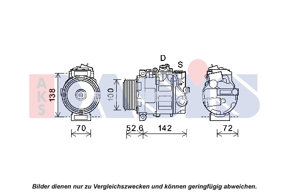 Compressor, air conditioning (852715N)