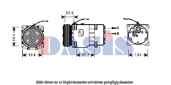 Compressor, air conditioning (851881N)