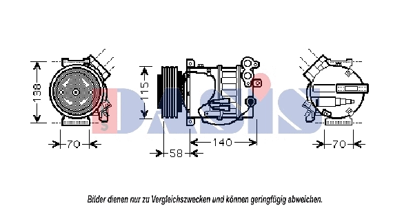 Compressor, air conditioning (851895N)