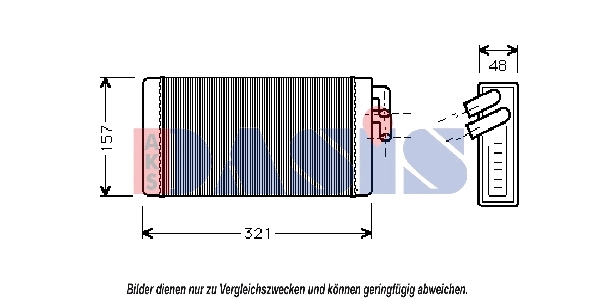 Heat Exchanger, interior heating (489040N)