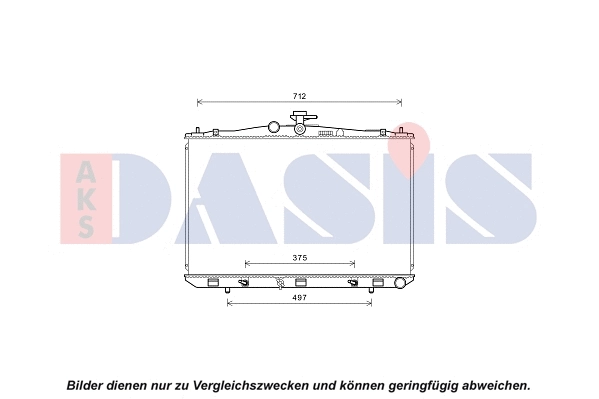 Radiator, engine cooling (210261N)