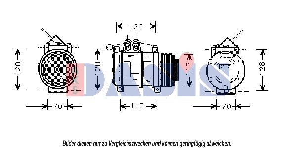 Compressor, air conditioning (850332N)